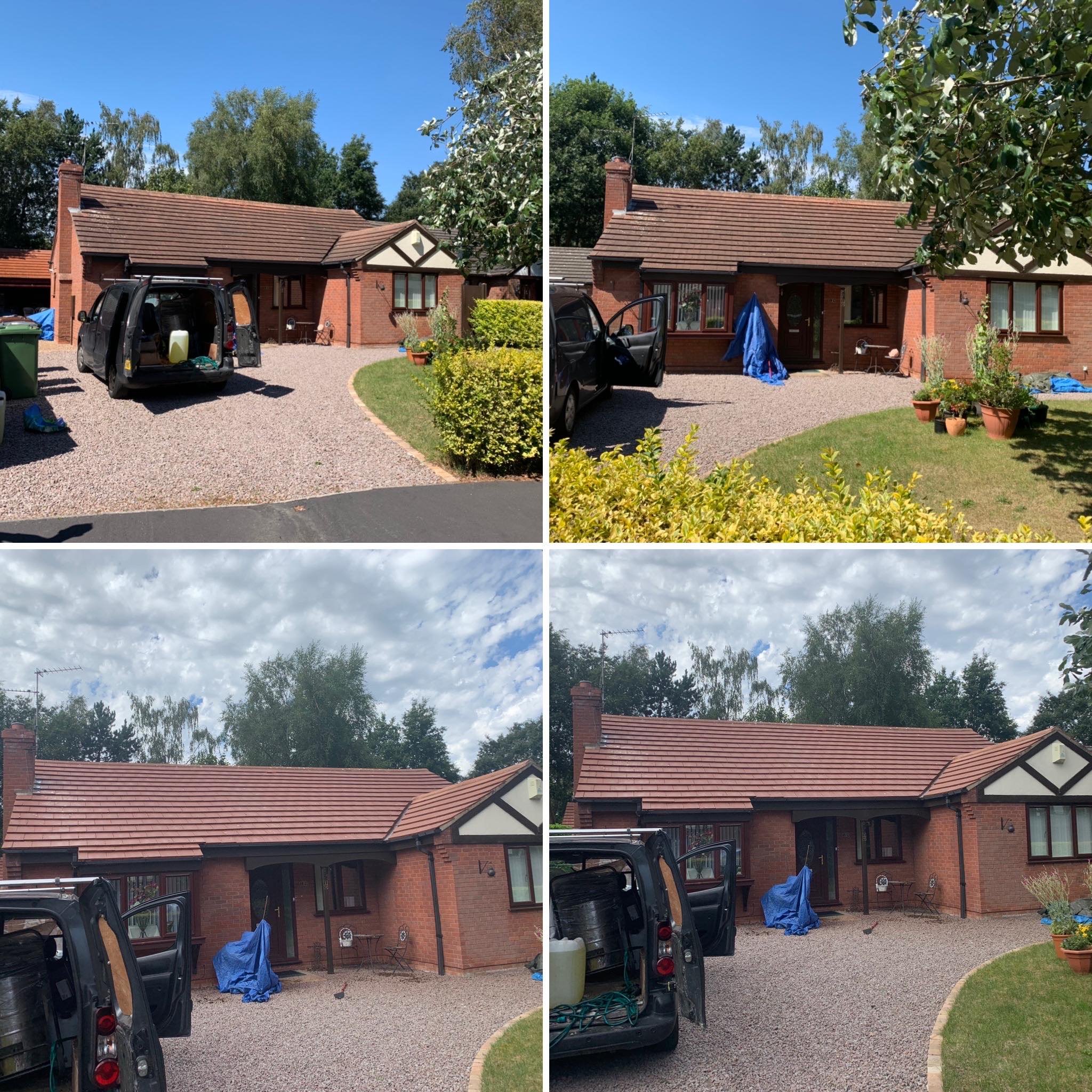 Dirty roof cleaning Lincolnshire